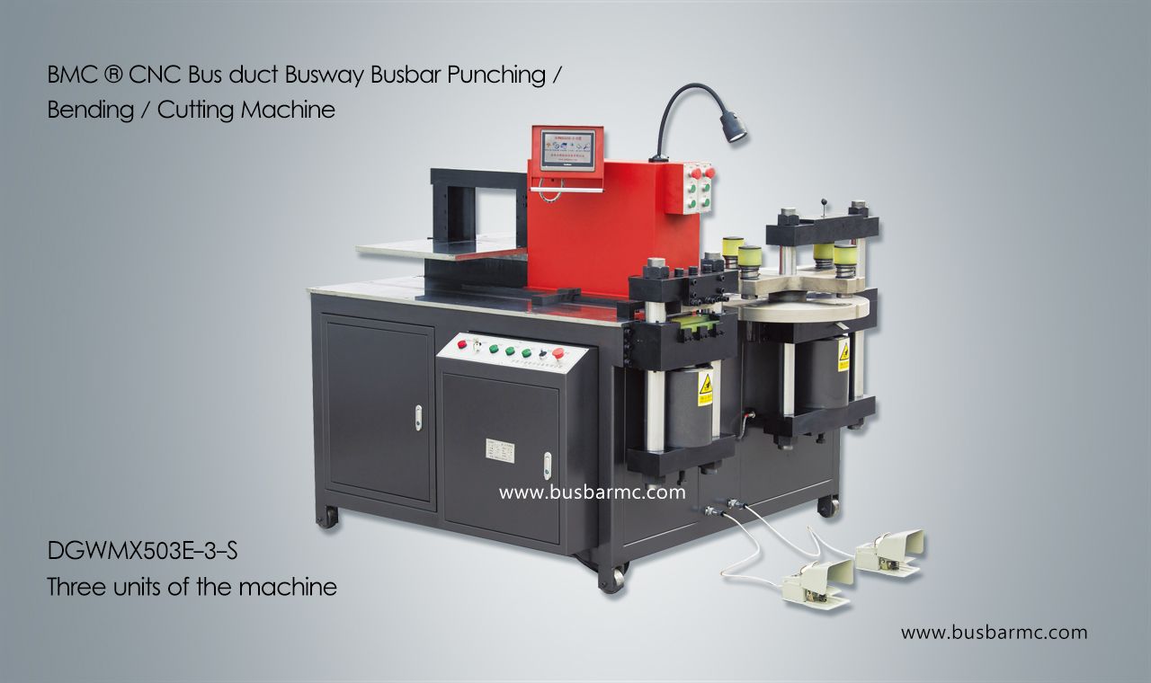 CNC busbar bending cutting punching machine