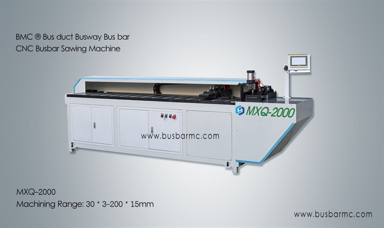 CNC busbar sawing machine