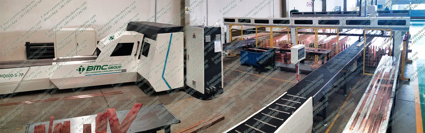 CNC busbar punching cutting machine