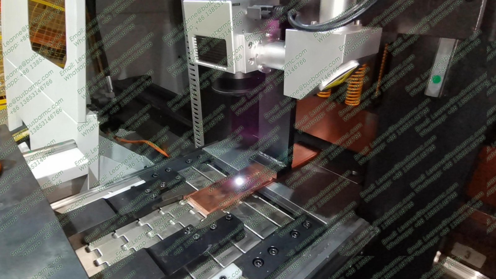 High-Precision Copper Busbar Laser Marki